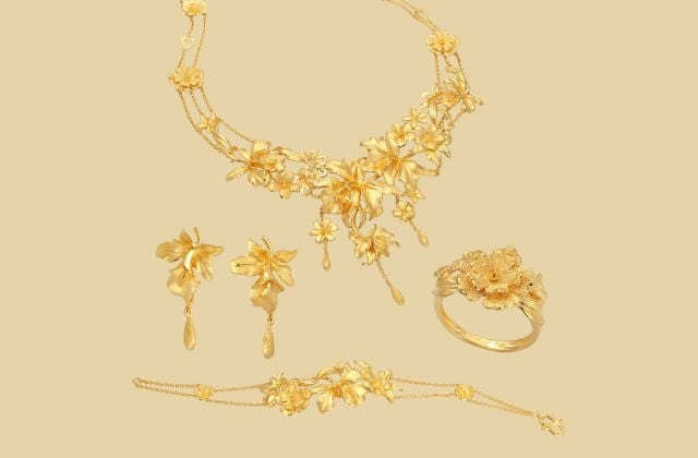 Vàng cưới là biểu tượng của lời chúc phúc