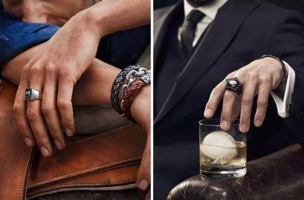 Chọn nhẫn nam phù hợp với phong cách ăn mặc