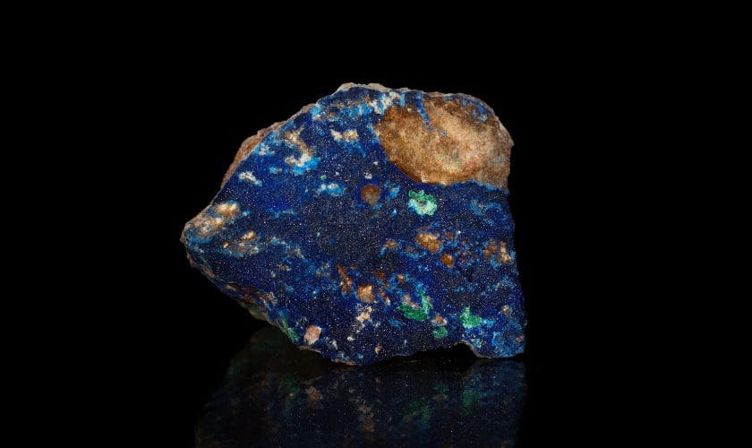 Thành phần hóa học đá Azurite