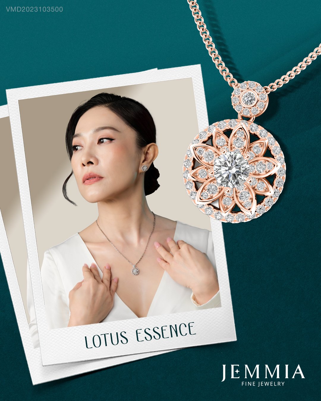 Dây chuyền kim cương 10 ly