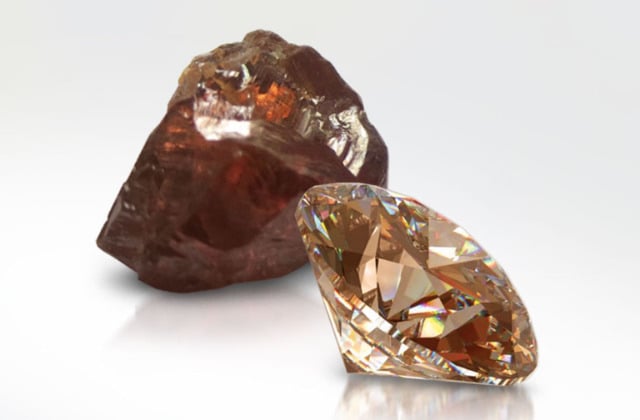 Kim cương nâu tự nhiên