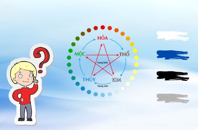 Người mệnh Thủy thường được cho là hợp với những màu sắc mềm mại, dịu nhẹ và sâu lắng như trắng, xanh da trời, ánh kim