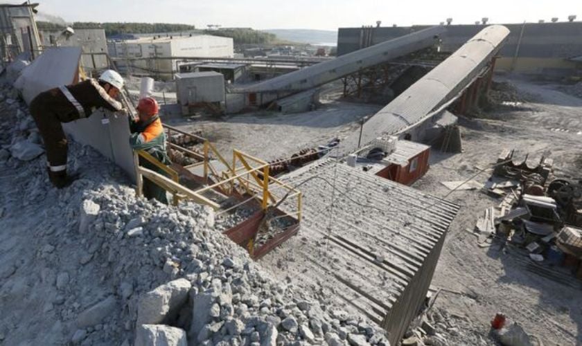 Mỏ vàng Olimpiada, Nga