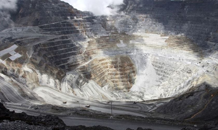 Mỏ vàng Grasberg Block Cave, Indonesia
