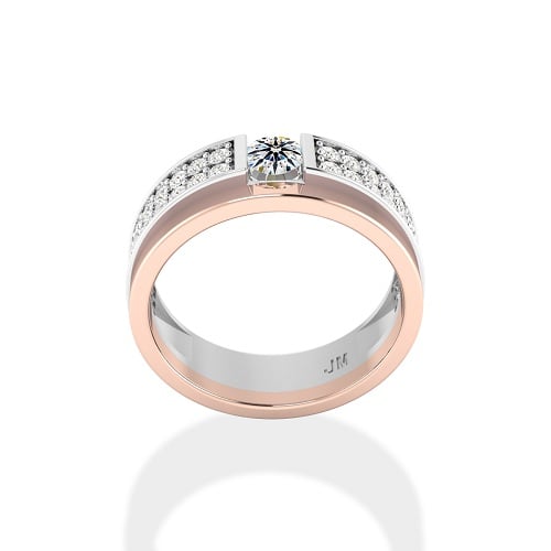 Nhẫn đeo ngón trỏ cho nam phối màu cá tính