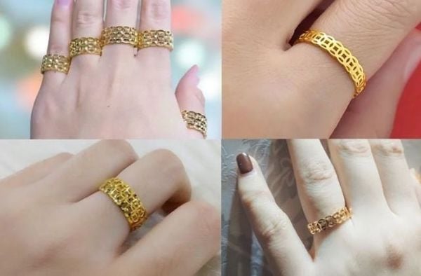 nhẫn thần tài đeo ngón nào