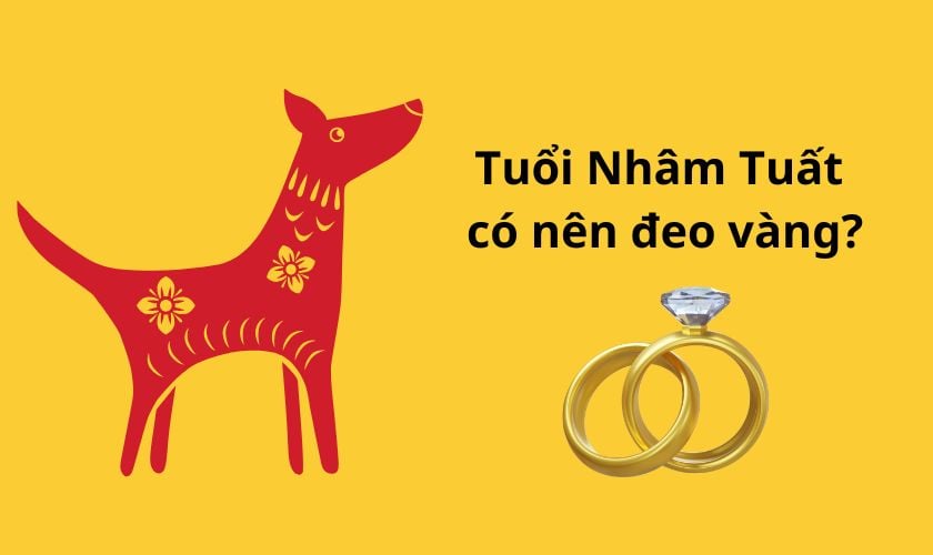 Tuổi Nhâm Tuất có nên đeo vàng