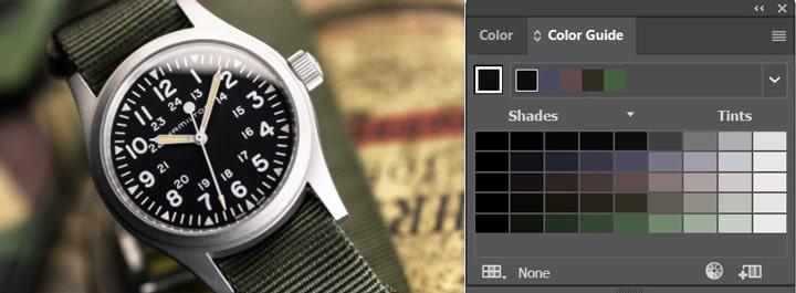 5 cach phoi mau day voi dong ho 18