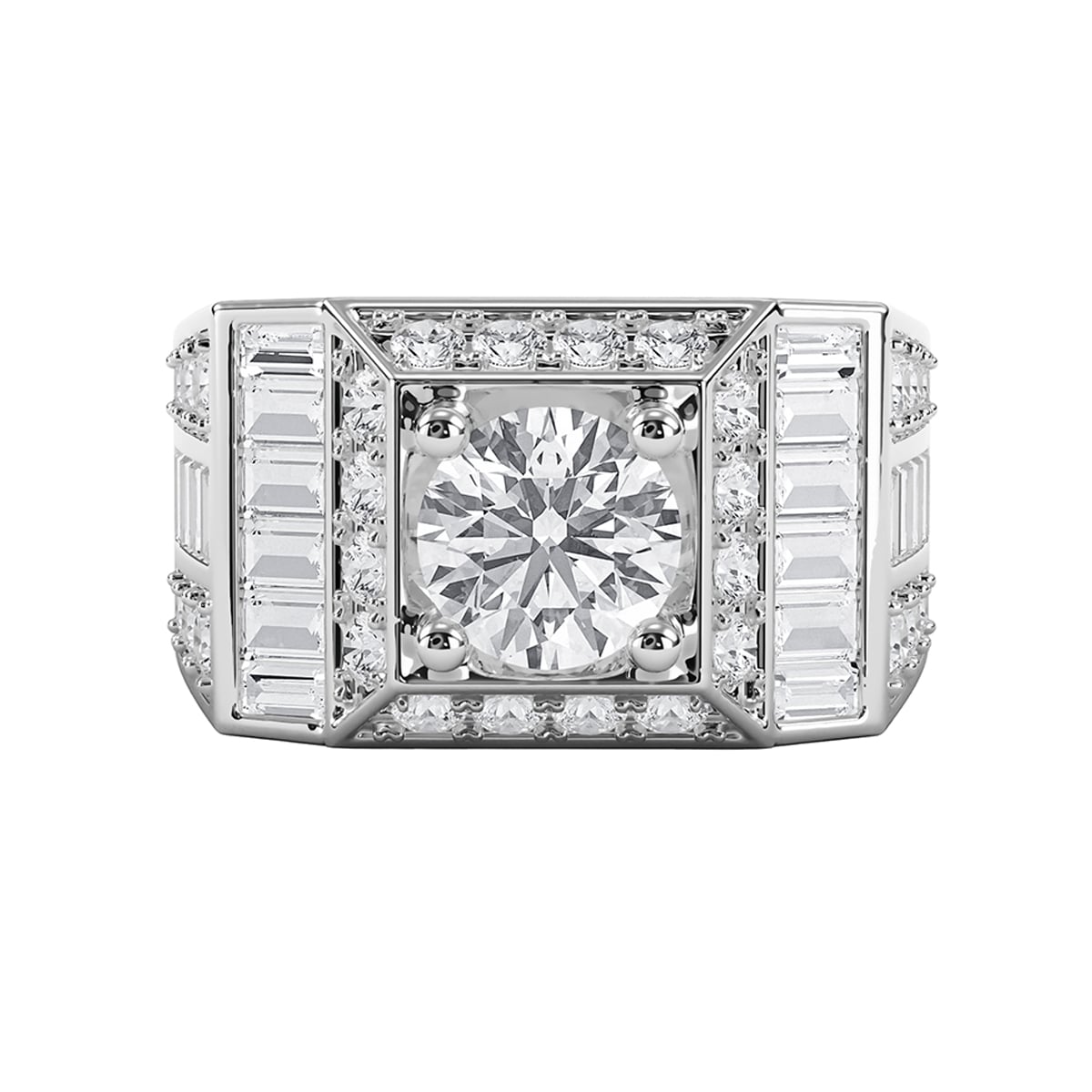 Nhẫn Kim Cương Nam Đa Giác