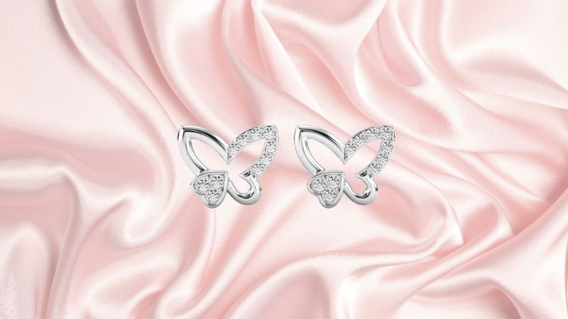 Bông hột xoàn 3ly6 kiểu dáng cánh bướm