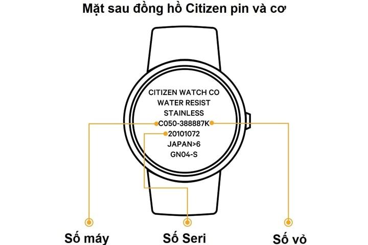 Cách Nhận Biết Đồng Hồ Citizen Thật Giả