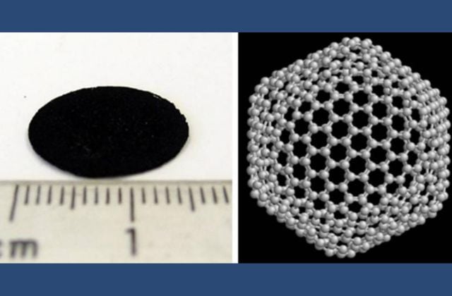 Buckypaper trông giống như giấy đánh chữ carbon cổ điển