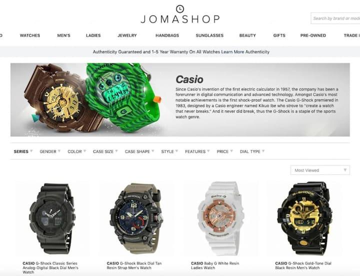 Những khó khăn khi mua đồng hồ tại Jomashop