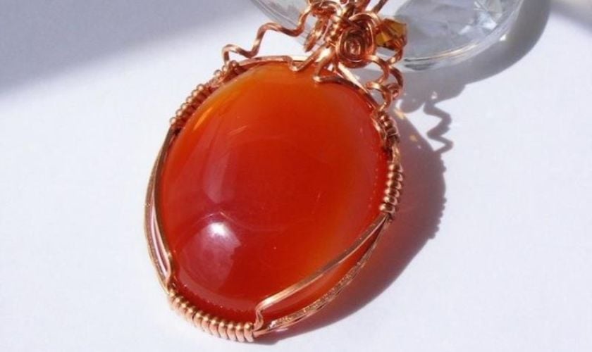 Ứng dụng của đá Carnelian trong trang sức