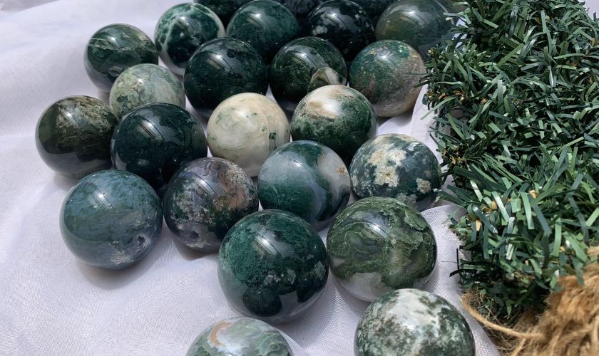 Giá trị phong thủy của đá Moss Agate