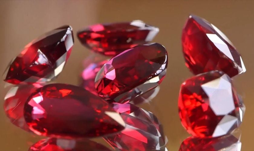 Các loại đá Ruby phổ biến