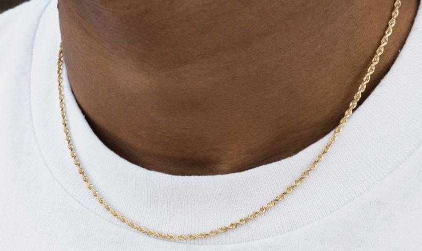 Ưu điểm của dây chuyền 10k nam 1 chỉ