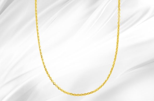 Mẫu dây chuyền vàng nam kiểu dáng mắt xích nam tính