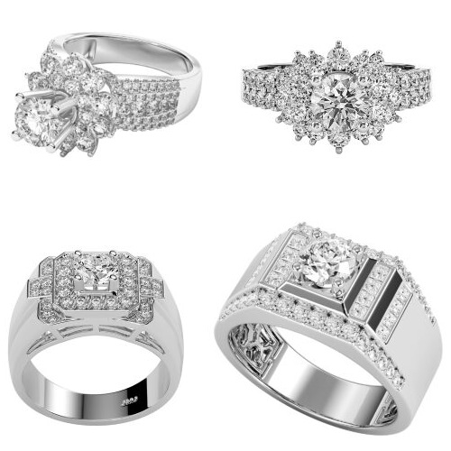 Hình 4: Địa chỉ mua nhẫn kim cương phong thủy uy tín Jemmia