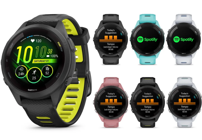 Đồng hồ chạy bộ Garmin Forerunner 265S Music