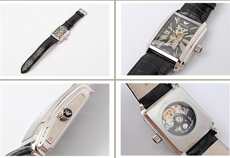 Bộ máy đồng hồ nam mặt chữ nhật