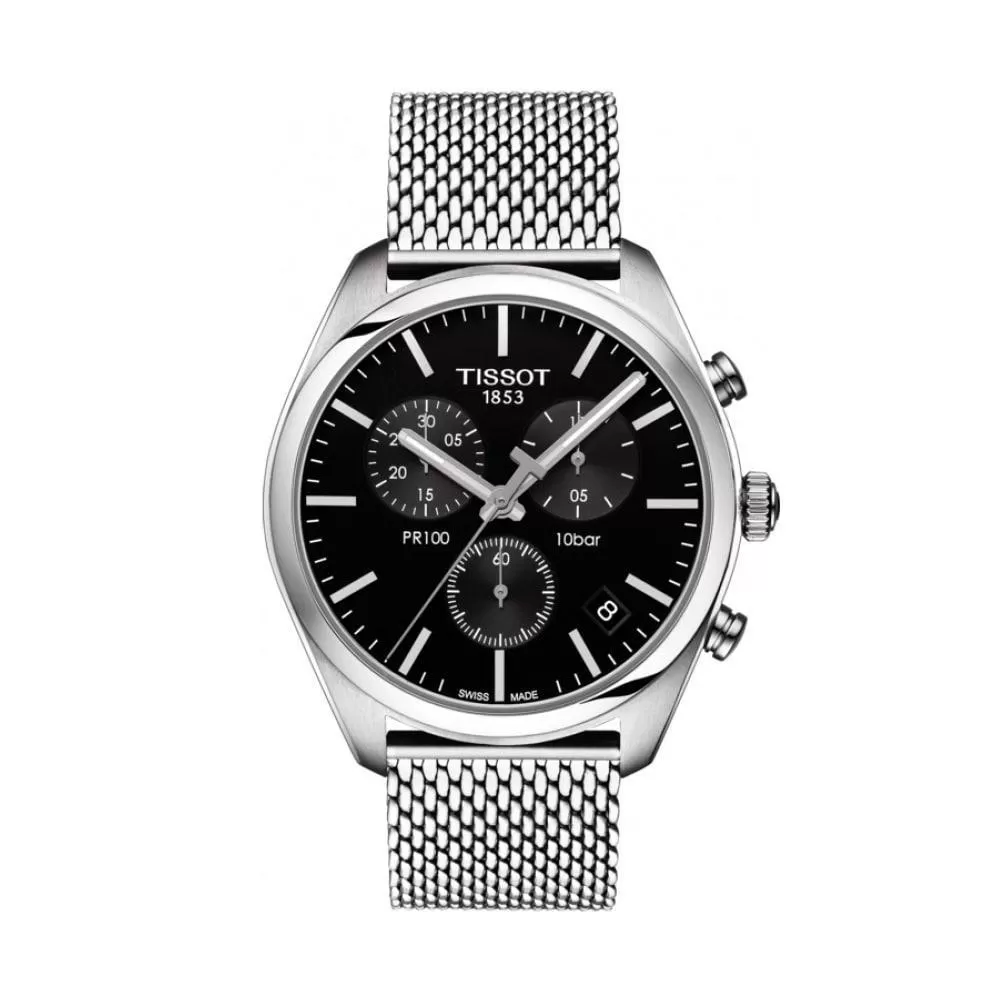 Đồng Hồ Tissot Quartz T101.417.11.051.01 41mm Nam