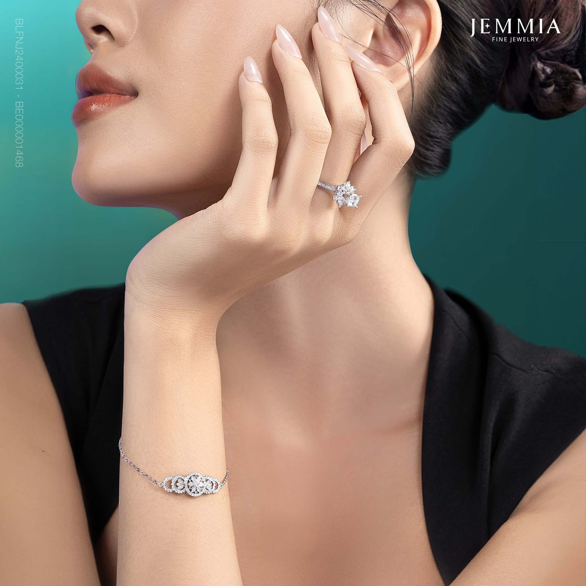 Lắc Tay Kim Cương Tự Nhiên Nữ - BLFNJ2400031 giúp người yêu rạng rỡ và cuốn hút trong mọi dịp