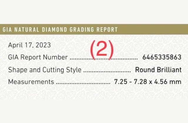 giấy kiểm định GIA