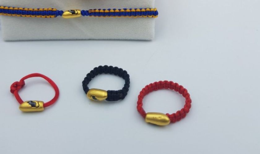 Nhẫn hạt gạo vàng 9999