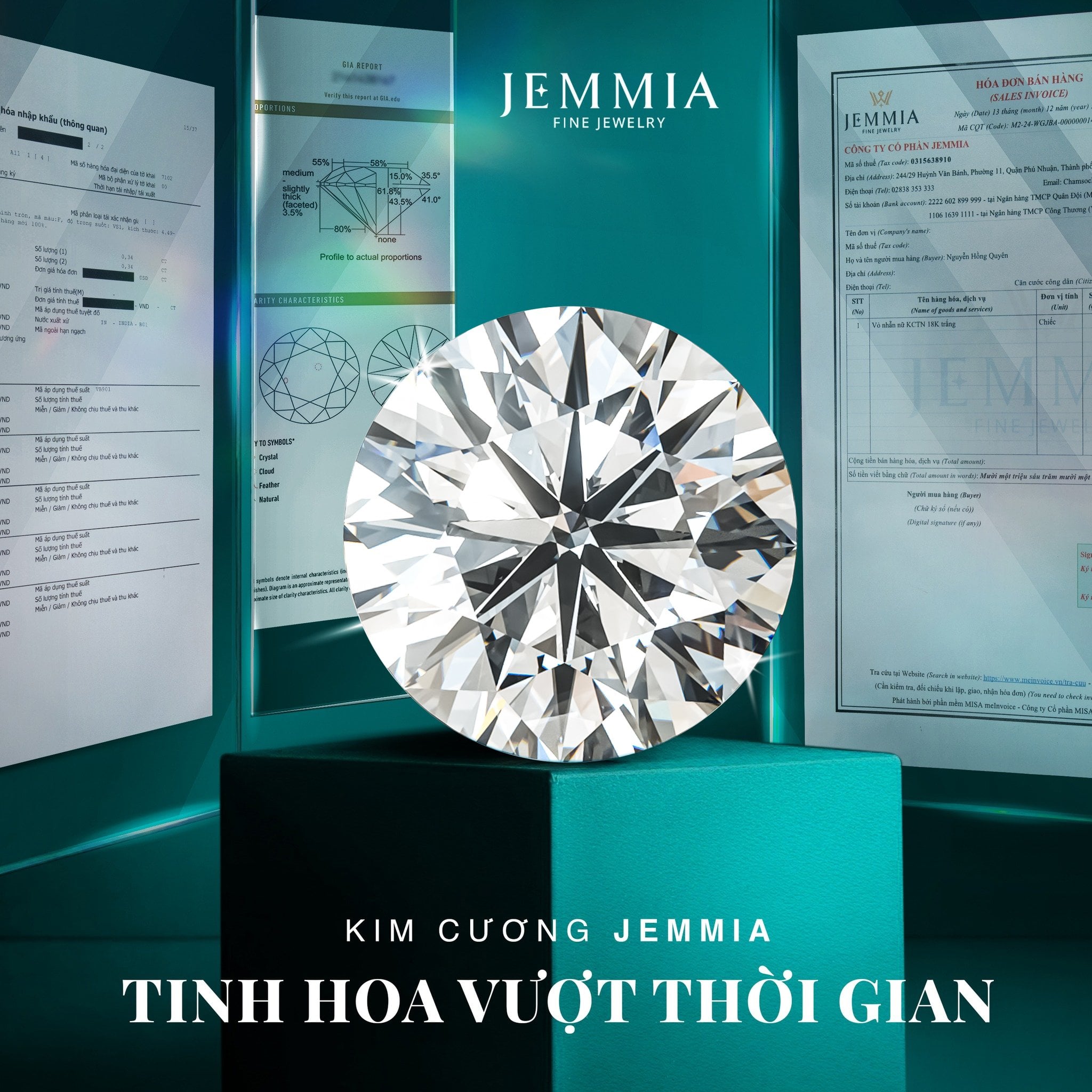 Thegioitrangsuc là một trong những địa chỉ bán kim cương Hồ Chí Minh uy tín nhất