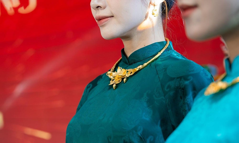 Cách chọn kiềng vàng cưới đẹp và ý nghĩa