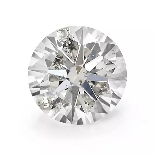 Hình 1: Vẻ đẹp lấp lánh của kim cương tự nhiên I2 dù có tì vết nhìn thấy được bằng mắt thường