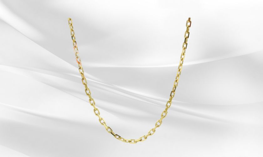 Lắc nam vàng 18K 2 chỉ thiết kế đơn giản mang vẻ đẹp hiện đại, thanh lịch