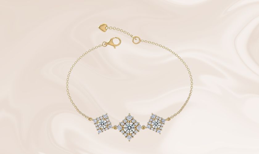 Lắc tay vàng 18k cho mẹ cao cấp và sang trọng