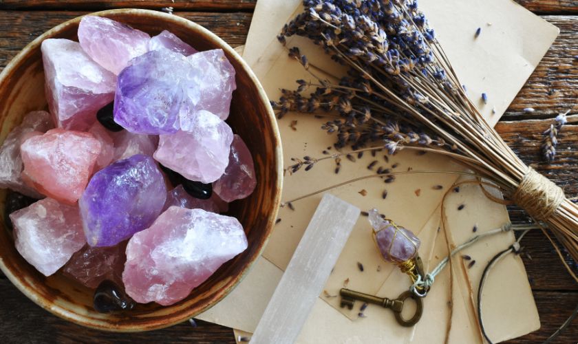 Thạch anh tím (Amethyst): Đá của sự bình an và trí tuệ