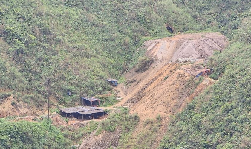 Mỏ vàng Khau Âu tại tỉnh Bắc Kạn