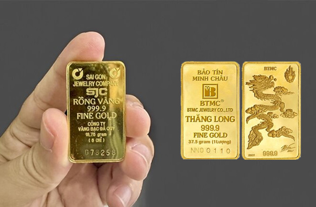 Điểm giống nhau giữa vàng SJC và 9999