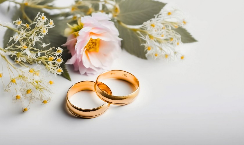 Mẫu nhẫn cưới vàng ta tròn trơn