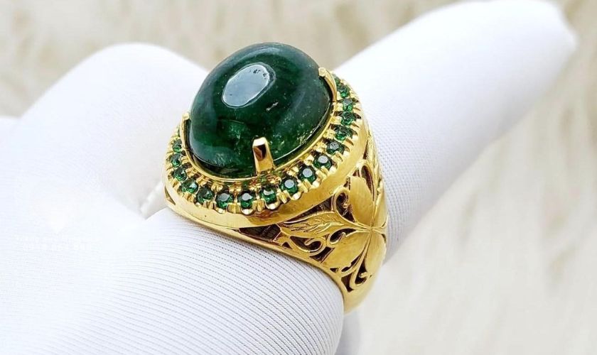 Nhẫn đá Ngọc Cẩm Thạch bao nhiêu tiền