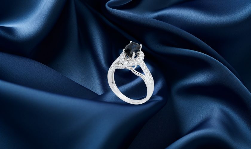 Ý nghĩa phong thủy của nhẫn đá sapphire