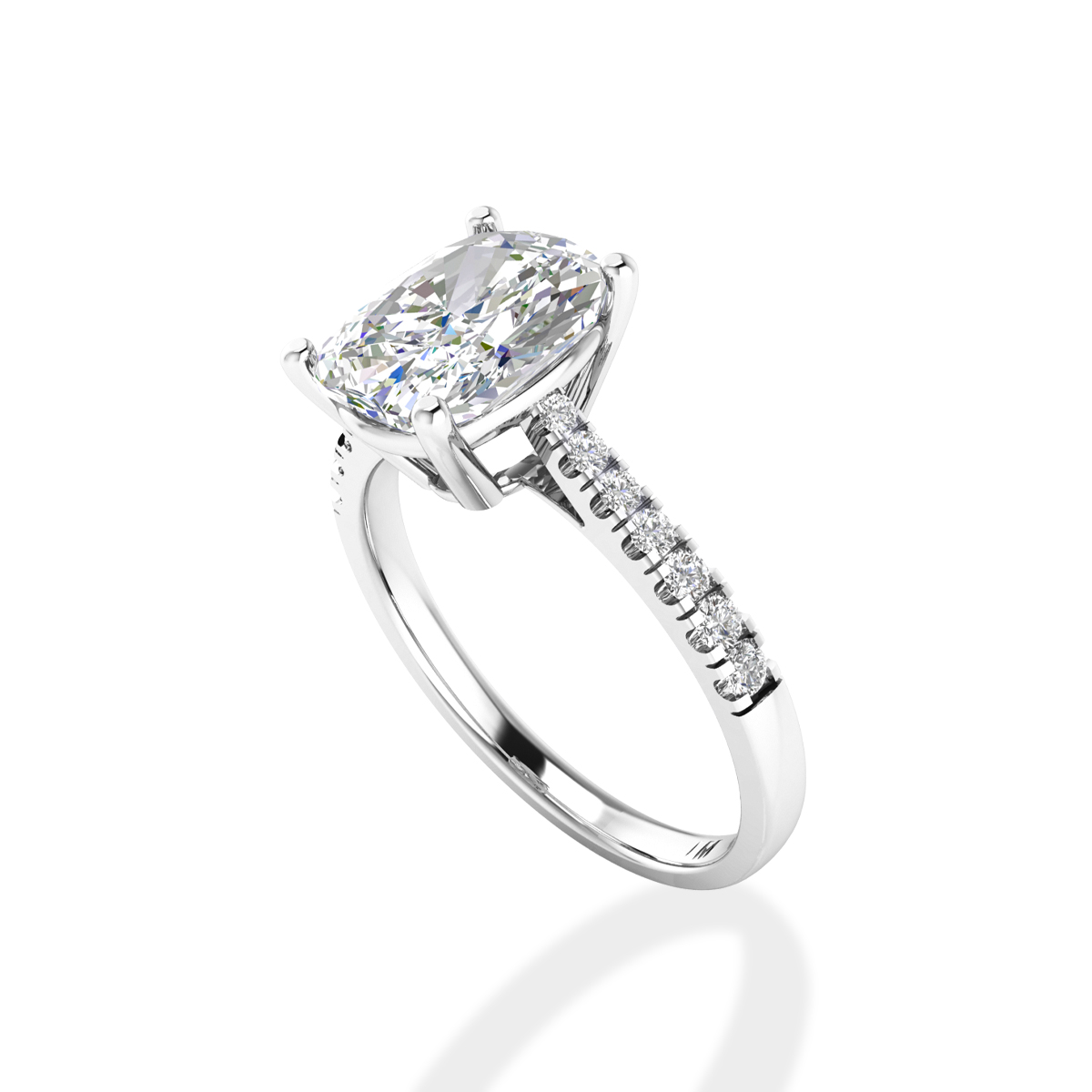 Nhẫn kim cương 2 tỷ cầu hôn - Cushion