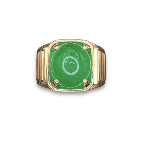 Hình 2: Nhẫn nam Rolex ngọc lục bảo ấn tượng