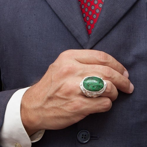 Hình 5: Nhẫn nam ngọc bích