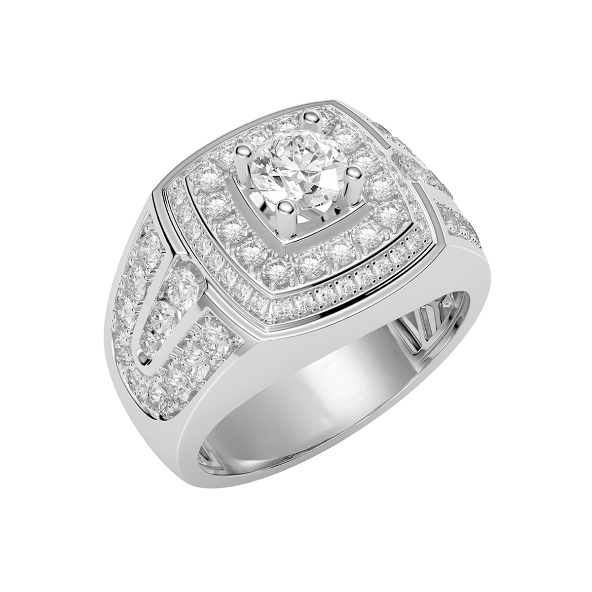 Hình 3: Mẫu nhẫn đeo ngón út nam tinh tế, sang trọng 