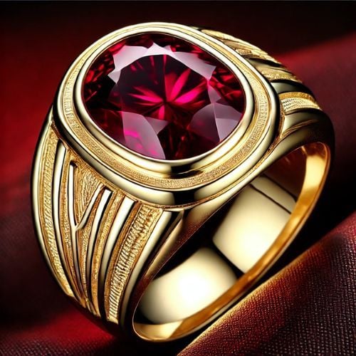 nhẫn ruby nam