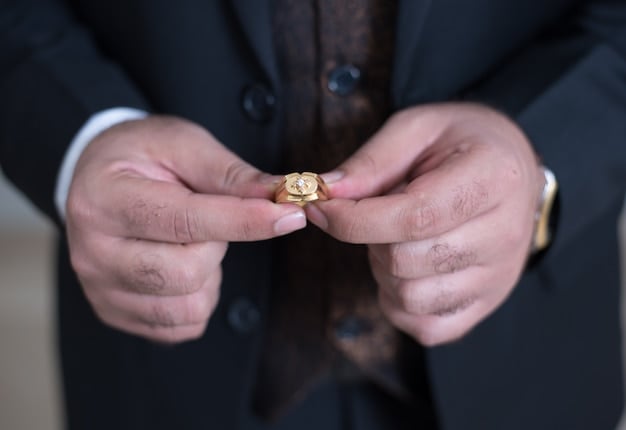 Hình 1: Nhẫn vàng 24K đẹp thời thượng với nhiều kiểu dáng