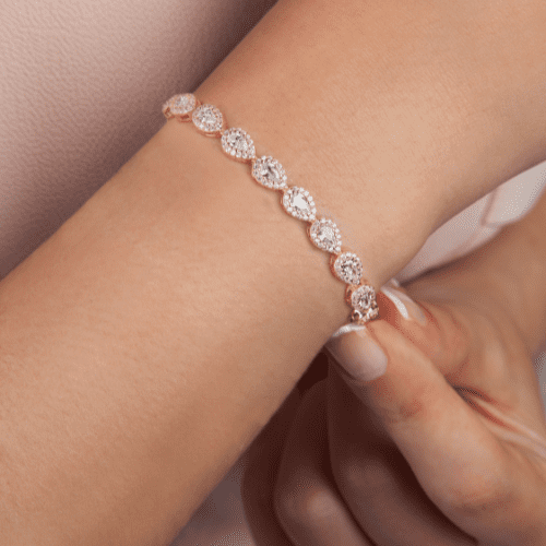 Vỏ Vòng Tay Kim Cương Kiểu Bubble Jemmia