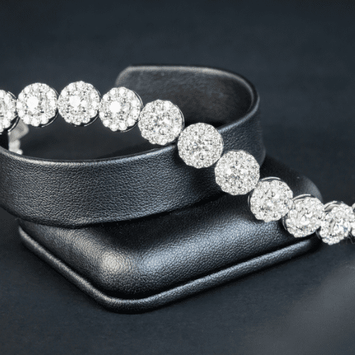 Vỏ Vòng Tay Kim Cương Kiểu Circle Jemmia