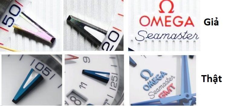 phân biệt đồng hồ Omega thật giả