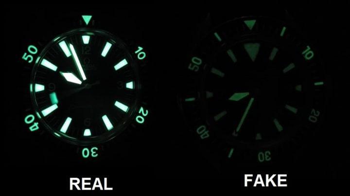 phân biệt đồng hồ Omega thật giả